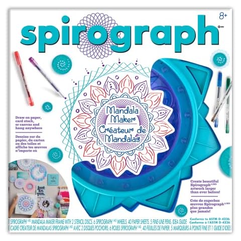 Spirograph Mandala Maker for Amazing Designs Cover