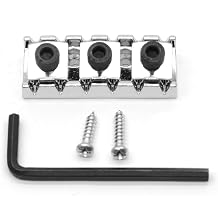 42mm Guitar Metal Locking Nut String Lock for Floyd Rose Style Electric Guitar Tremolo Double Lock System Chrome