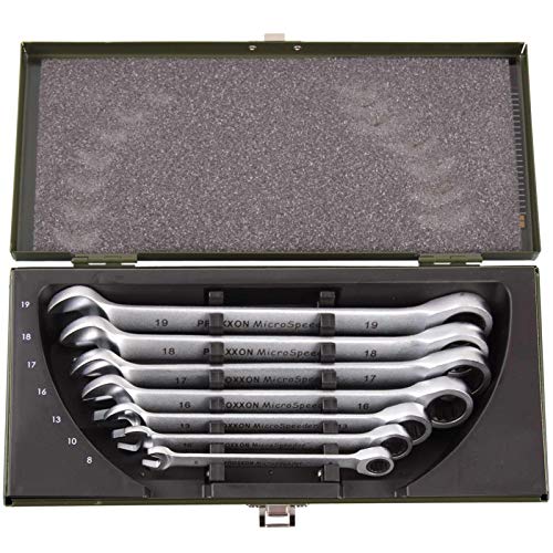 Proxxon juego 7 llaves combinadas carraca en acier chrome vanadium - 2