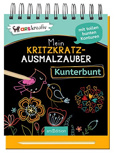 Preisvergleich Produktbild Mein Kritzkratz-Ausmalzauber Kunterbunt