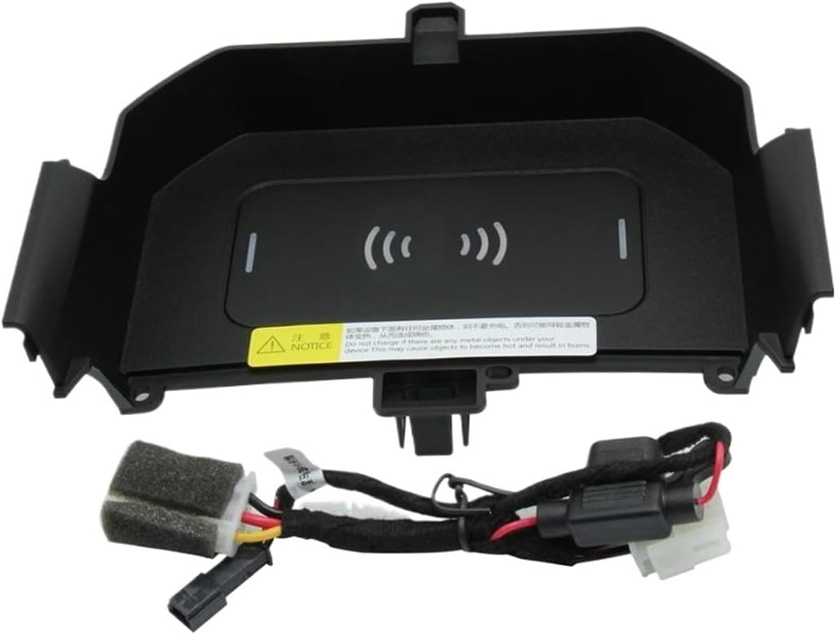 Car Accessories Wireless Charger Fast Charger Module Compatible with BMW 5 Series GT G30/G31/G38 2017-2020 Wireless Onboard Car Charging Pad