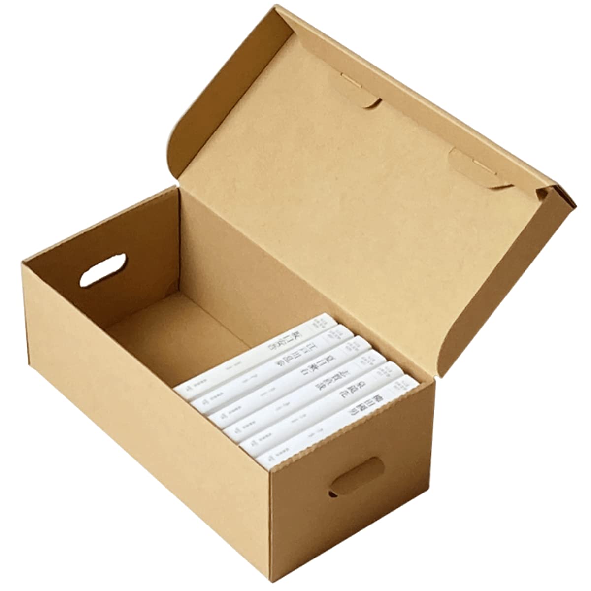 Amazon|アースダンボール 段ボール 収納ケース 文庫本用 10枚 書籍 Amazon|アースダンボール 段ボール 収納ケース 文庫本用 10枚 書籍