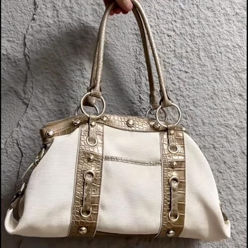 Bolso tote grande para mujer estilo Y2K vintage miniatura 3