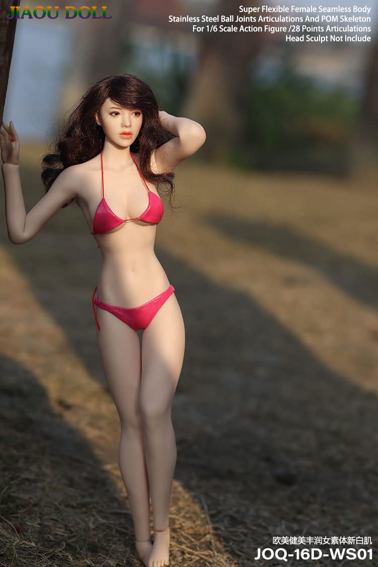 JIAOU DOLL 1/6 シームレス女性素体ペールスキン/中胸　JD-001 JIAOU DOLL 1/6 シームレス女性素体ペールスキン/中胸 JD-001
