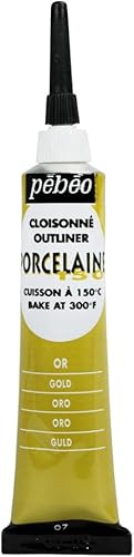 PEBEO Porcelaine 150 - Pintura de porcelana (0.7fl oz), color dorado