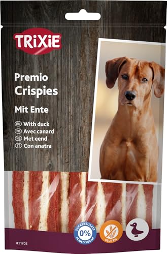 Trixie Premio Fish Chicken Stripes Dog Treat, Hearty Treat with Chicken Meat, No Added Sugar and Gluten 100g