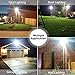SANSI LED Security Motion Sensor Outdoor Lights, 36W (250W Incandescent Equivalent) 3600lm, 5000K Daylight, Dusk to Dawn IP65 Waterproof Flood Light, ETL Listed, White