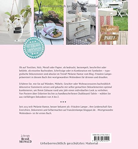 Wortgewandte Wohnideen: Dekorieren mit Buchstaben und Zahlen. - 2