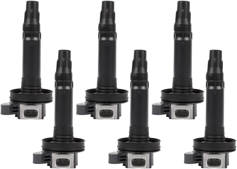ECCPP ignition coils Pack of 6 AA5Z-12029-A,coils packs,for Ford Taurus,Flex &,for Lincoln MKS,MKT,2010 2011 2012,3.5L DG524 DG-524 6736303