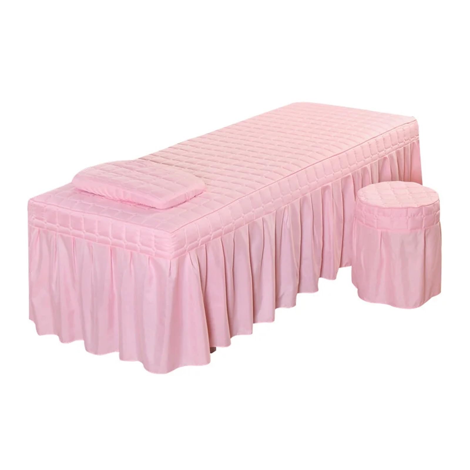 Sabanas Camilla Masaje Sábana De Cama For Salón Belleza, Colchón Acolchado Grueso, Falda, Colcha Con Agujero For La Cara(7,190cm x 70cm)