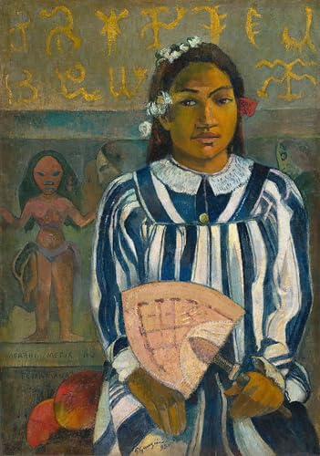 Impression Toile Merahi Metua No Tehamana Gauguin | Poster d'art Premium 60x90