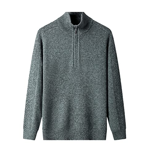 Pull en laine d'exception Kelsiop col roulé épais au tricotage soigné pour homme