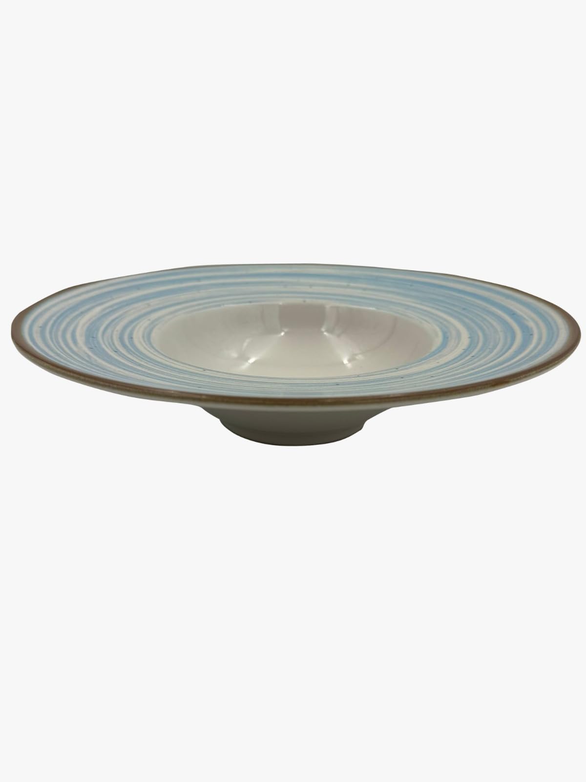 METRO Professional Plato Para Pasta Madleen, Cerámica de Gres, Ø 28 cm, Azul, 6 unidades