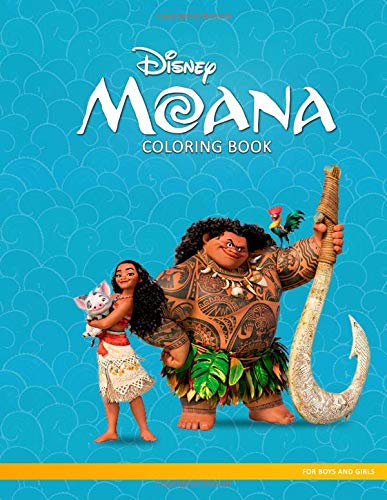 Moana Coloring Book: Adventures of Disney Moana : Smith, Mark: Amazon ...