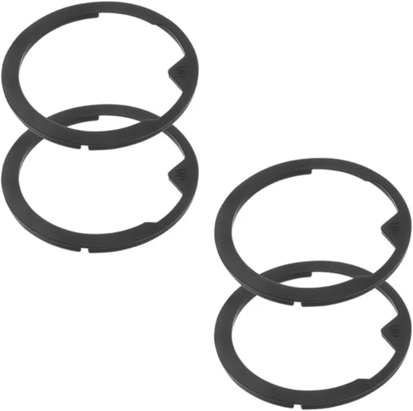 Silicone Head Gasket Group O Rings for Upper Burr Rubber Seal Espresso Machines(FOUR PIECES)