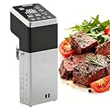 RoyceBee Sous Vide Roner, 1600W Roner Cocina Baja Temperatura, IPX7 Impermeable, Circulador de Inmersión Termal, Ajuste de Temperatura, Máquina de Cocción al Vacío