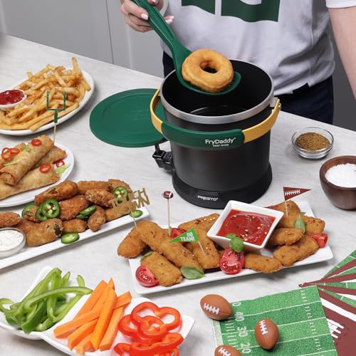 Presto 05427 FryDaddy Electric Deep Fryer, Green/Gold by Presto - Image 3