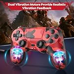 Hiyuky 2 Pack Wireless Controller Compatible with PS4/Slim/Pro/PC with 3.5mm Audio Jack/Dual Vibration/Motion Control/Touch Pad - Image 3