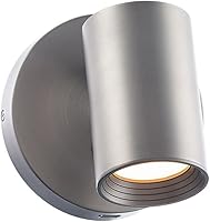 Vista 6 de WAC Lighting dweLED, Kepler 5in LED luz de lectura 3000K en latón envejecido con puerto USB