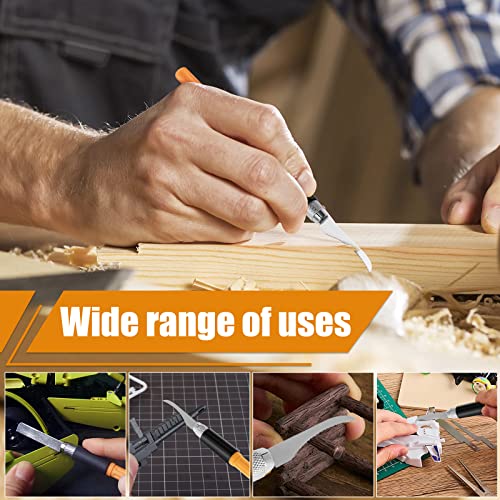 ABEST Ersatz Handsägeblätter Mini Bastelmesser Modellbaumesser Mikromesser Sägeblätter zum Schneiden von Ästen und Baumgliedern (12)