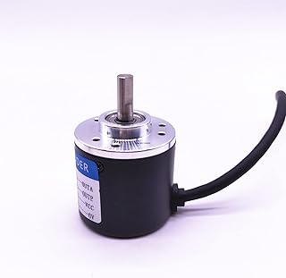 BOBYK Rotary Encoder 1000 Pulse ABZ Phase 600P/R 400P/R 360P/R 200P/R NPN,PNP (Color : 360PR, Size : Voltage)