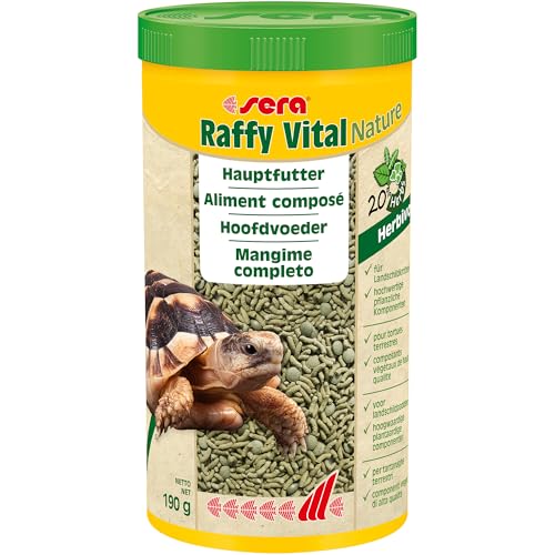 Sera Mangime per rettili raffy Vital gr. 190-Alimenti Tartarughe, Multicolore, Unica