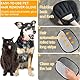 Tierhaarentferner handschuh, 2025 Upgrade handschuh tierhaarentfernung, Tierhaarentferner, Macht Hauskatzen weicher und geschmeidiger (Schwarz,1Pcs)