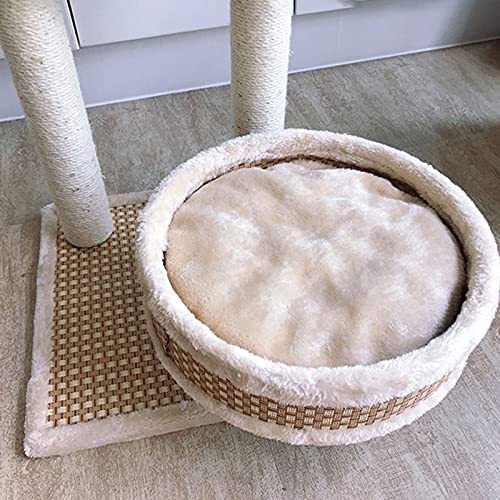 Arbre à chat stable 70cm pour grand chat manquant d'exercice