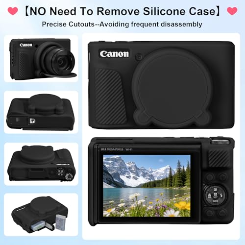 Funda de silicona para cámara Canon PowerShot SX740/SX730 miniatura 4