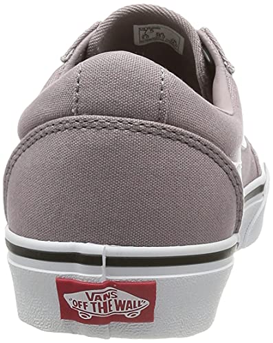 Vans Vans Women's Ward Sneaker, Canvas Purple Dove White, 3 UK