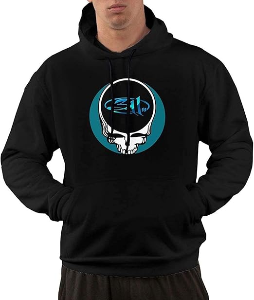 Men's 311 Rock Band Hoodies Hooded Sweatshirt Pocket Black,Black,3X