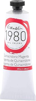 Gamblin 1980 Oil Quin Magenta 37Ml