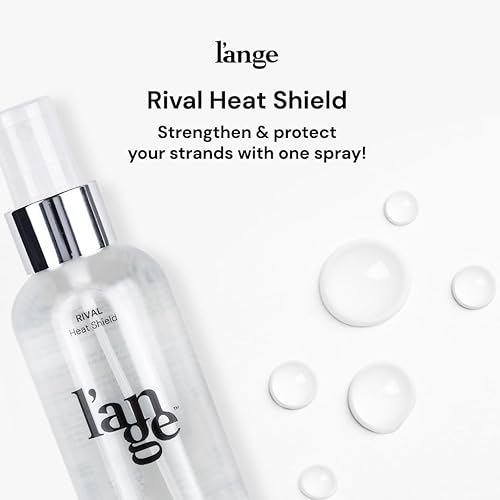 Miniatura 3 de Lange Hair Rival Heat Shield - Protección térmica antioxidantes y queratina protección contra el calor control de encrespamiento y daños tratamiento
