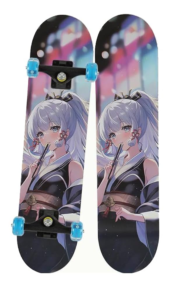 原神　胡桃　フィギュア スケートボード 美品】胡桃 スケボースタイル フィギュア（原神 / 海外品） 原神