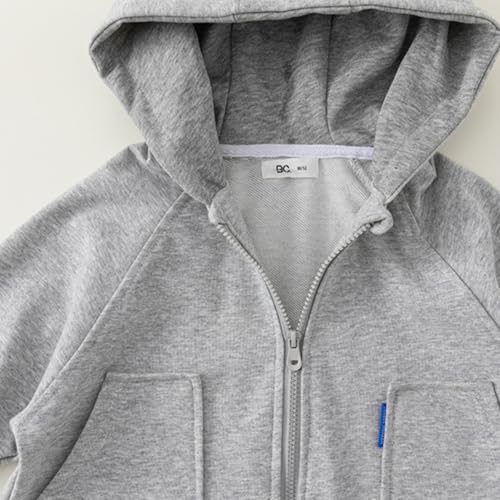 Toddler Zip Up Hoodie Children's Cardigan Top Unisex Hooded Jacket for Spring and Autumn4