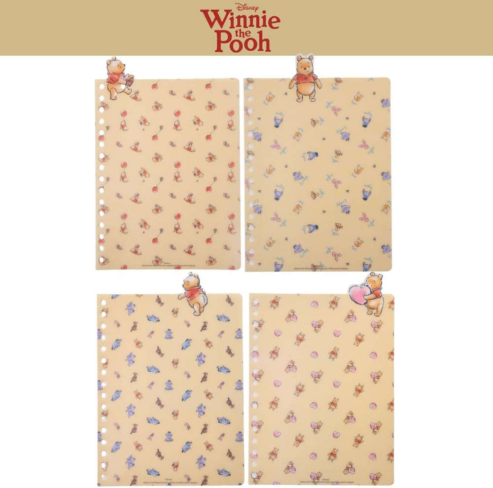 Innovative Designs Disney Winnie The Pooh Tab Journal Notebook with Gel Pens, Spiral Bound Notebook and Pencil Case Set, 96 Lined Pages, 8 x 7 - Image 8