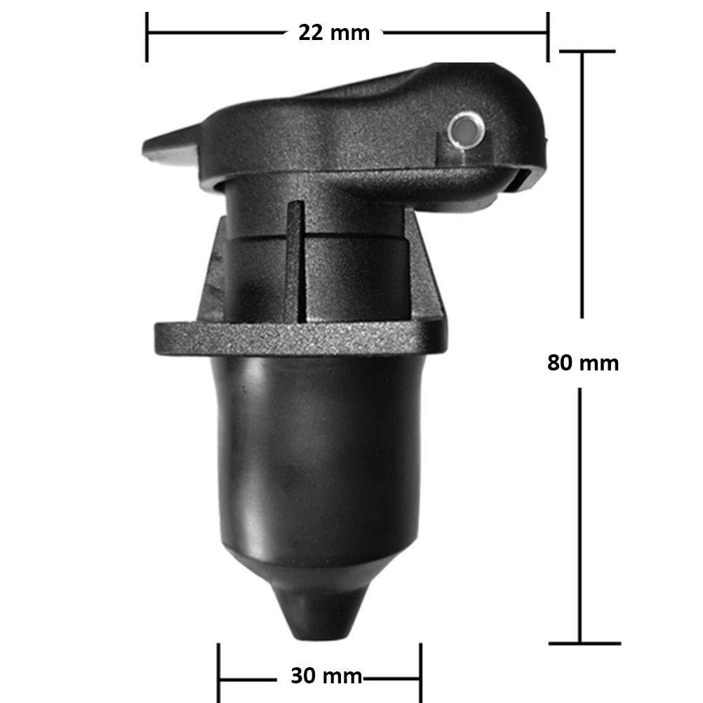 Produktbild von 12V 3-poliger Anhänger-Stecker – Adapter Für Wohnwagen, Wohnmobil & Anhänger, NEU