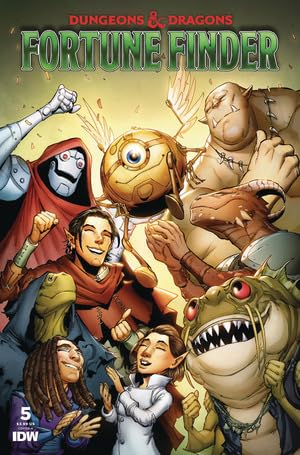 Dungeons & (and) Dragons - Fortune Finder No. 5 (Cover A by Max Dunbar) Release Date March 20, 2024