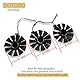 Dotodo 87 mm FDC10U12S9-C FDC10H12S9-C T129215SU Grafikkartenventilator Ersatz für ASUS GTX 980 Ti R9 390X 390 GTX 1060 1070 1080 Ti RX 480 RX480 Grafikkarten-Kühler (Lüfter)