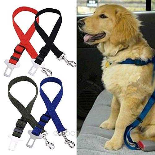 XXCC Hundekatze Autositzgurt Verstellbarer Kabelbaum Blei Leine Für Kleine Mittlere Kleine Hunde 5 Farbclip Haustierbedarf 1 Stck Cover