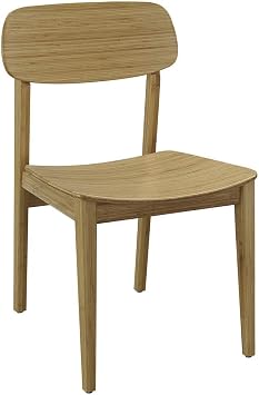 Greenington Currant Bamboo Dining Chair, Set of 2, Caramelized