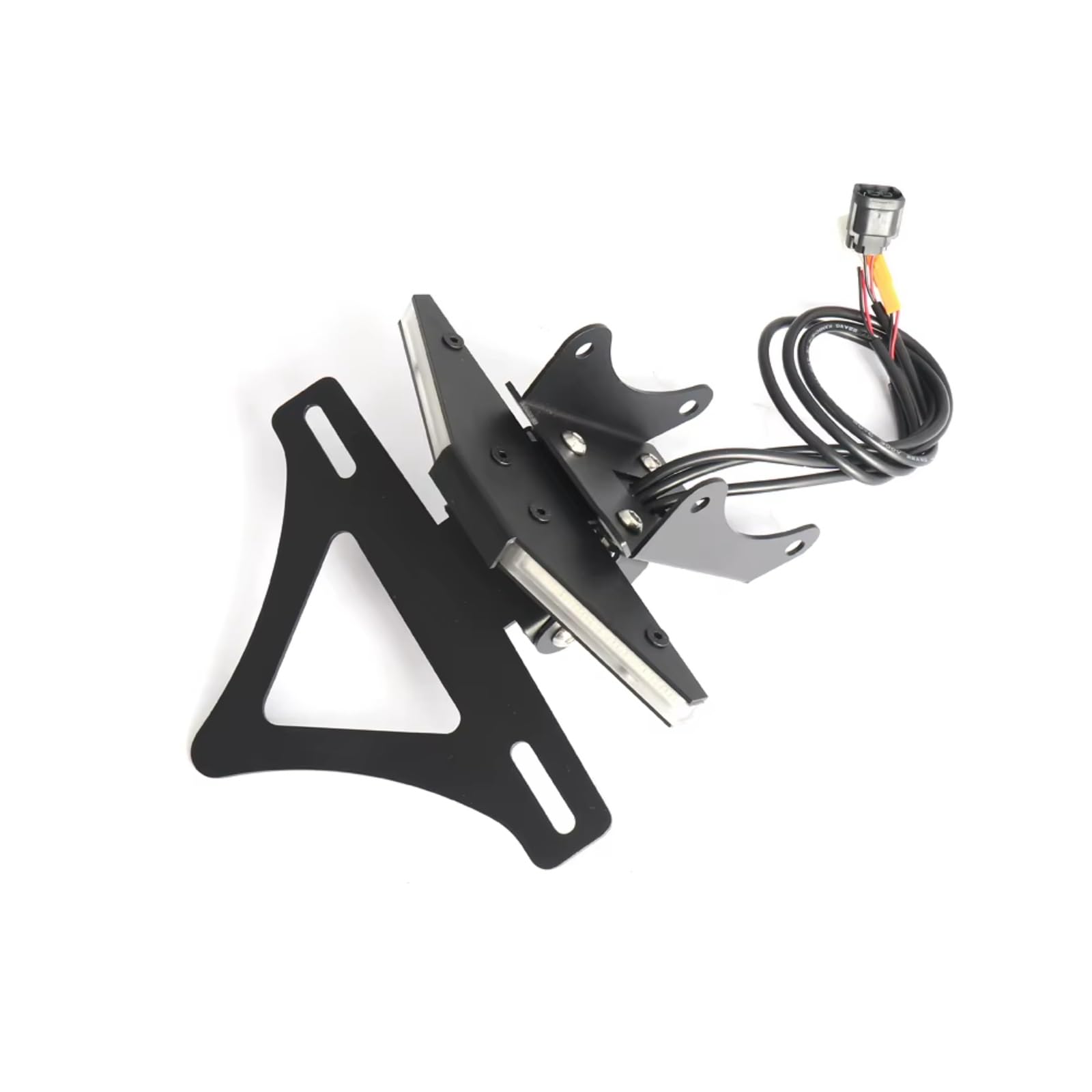 Support plaque immatriculation CBR1000RR-R rigide avec support feu arrière intégré