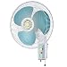 Ventilador montado en la pared, ventilador vintage, ventilador eléctrico con cabezal móvil, bajo nivel de ruido, suministro de aire de gran angular, ajuste de 3 velocidades, para taller de dormitorio