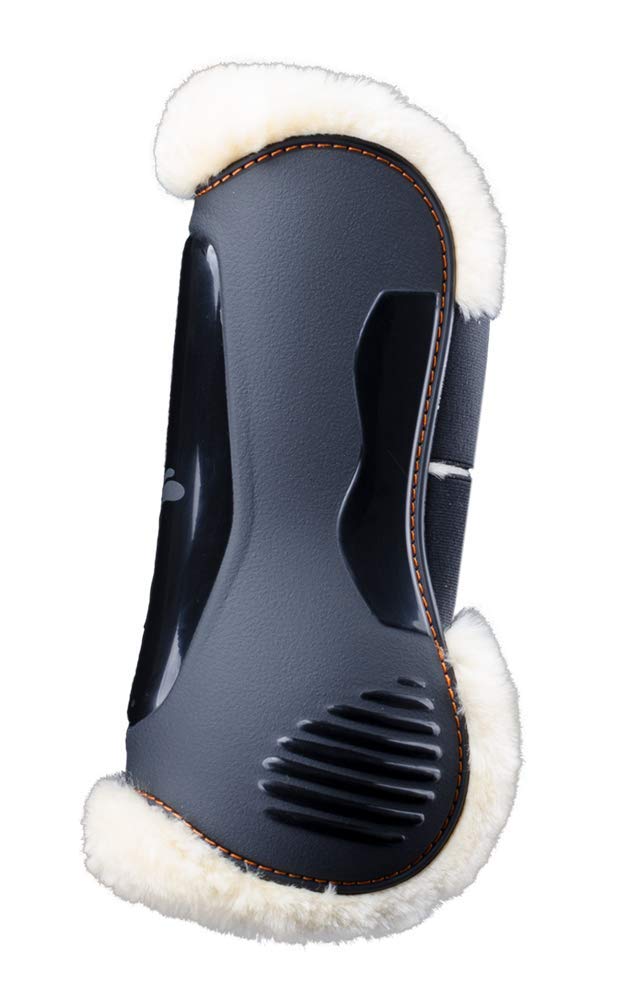 EQUICK Protector del tendón Delantero del Caballo eLight Fluffy