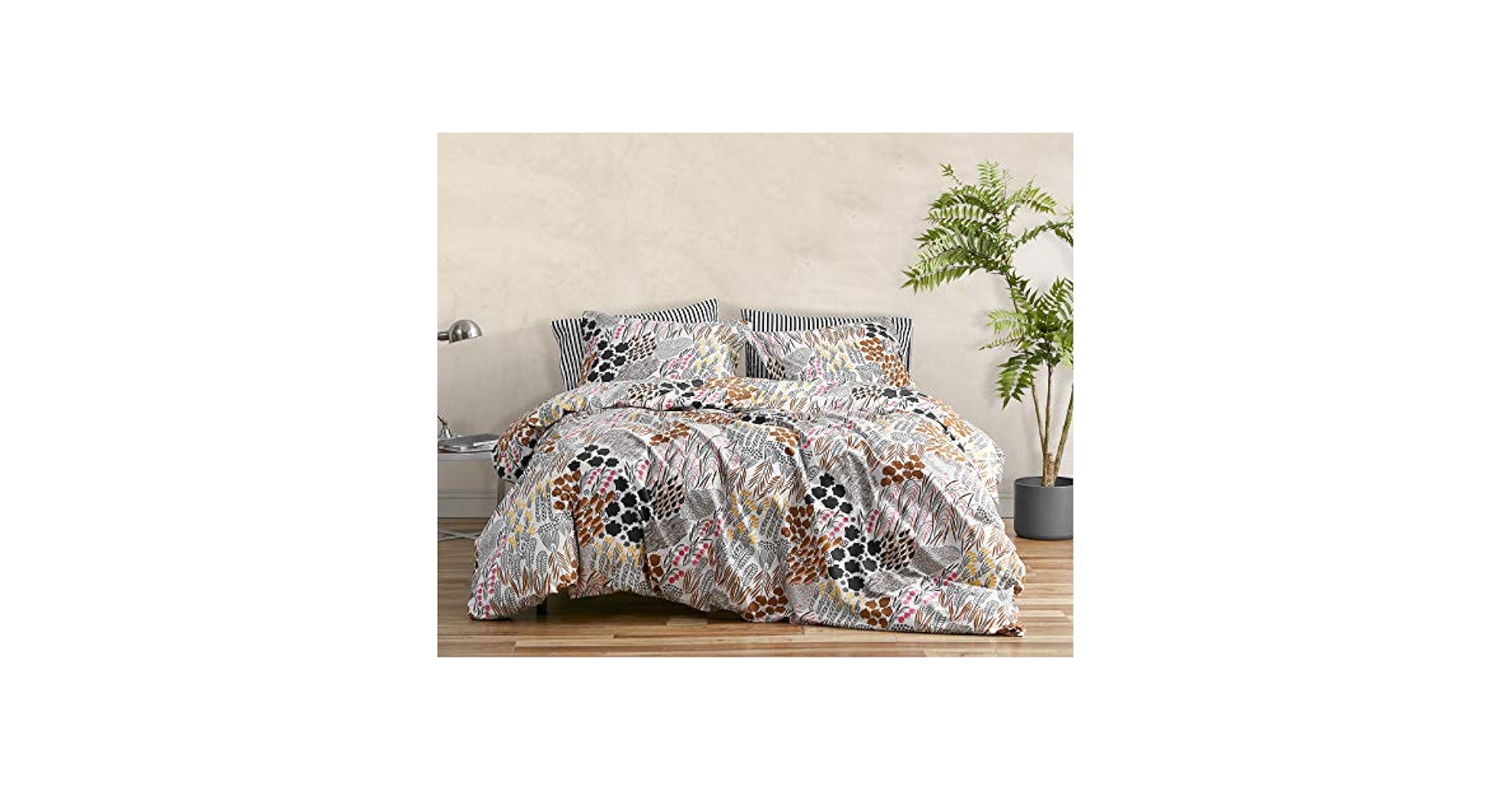 Amazon.com: MARIMEKKO - Queen Duvet Cover Set, Cotton