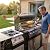 Hygrill Built-In High Power Burners with Lid, Liquid Propane Burners