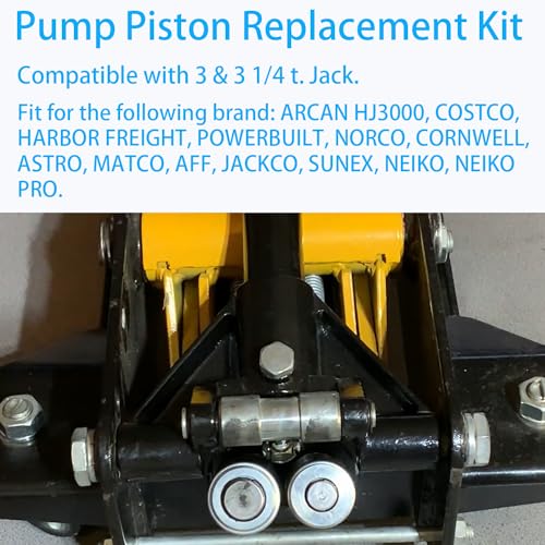 Image of 3 ton & 3 1 /4 ton Floor Jack Low Side Replacement Pump Piston Fits for Harbor Freight /Costco /Arcan /Matco
