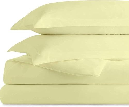 Miniatura 5 de Juego de funda de edredón de 3 piezas, 100 % algodón egipcio, 600 hilos, funda de edredón de lujo con cierre de cremallera y 4 lazos en las