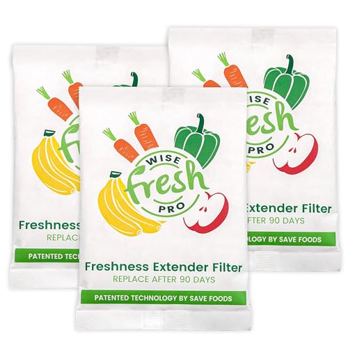 WiseFreshPro 2oz (16 Pack) Organic Ethylene Absorber Packets for Fruits