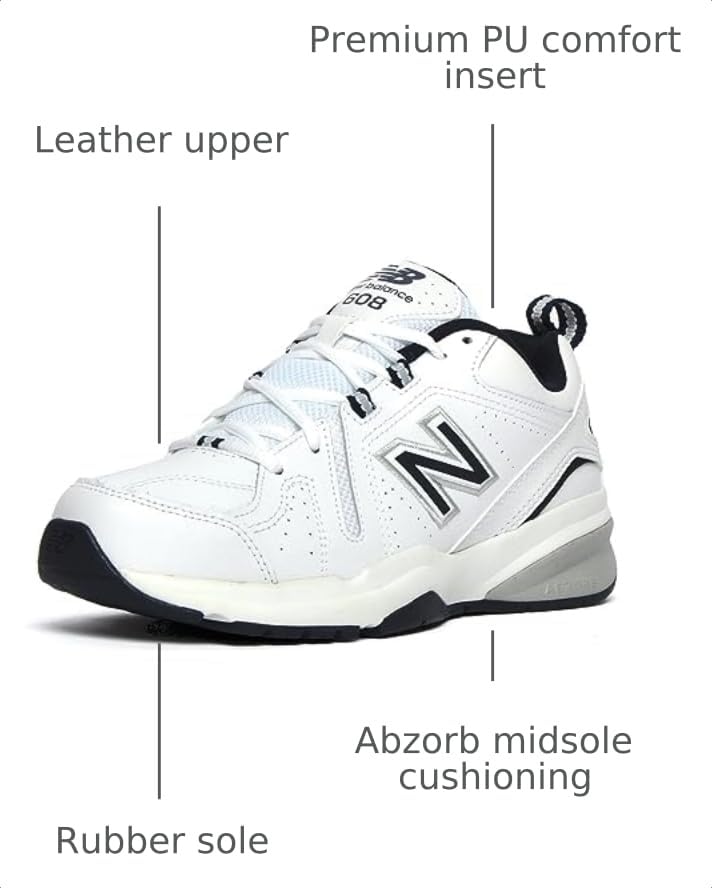 Image of New Balance Men's 608 V5 Casual Comfort Cross Trainer
